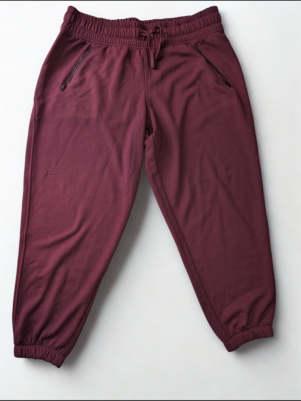 Athleta Burgandy Bounce Back Joggers